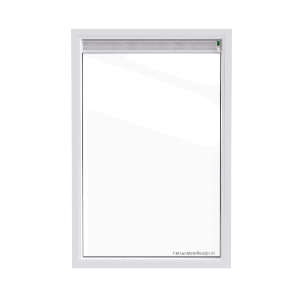 Kunststof Kozijn, Vast raam met ventilatierooster