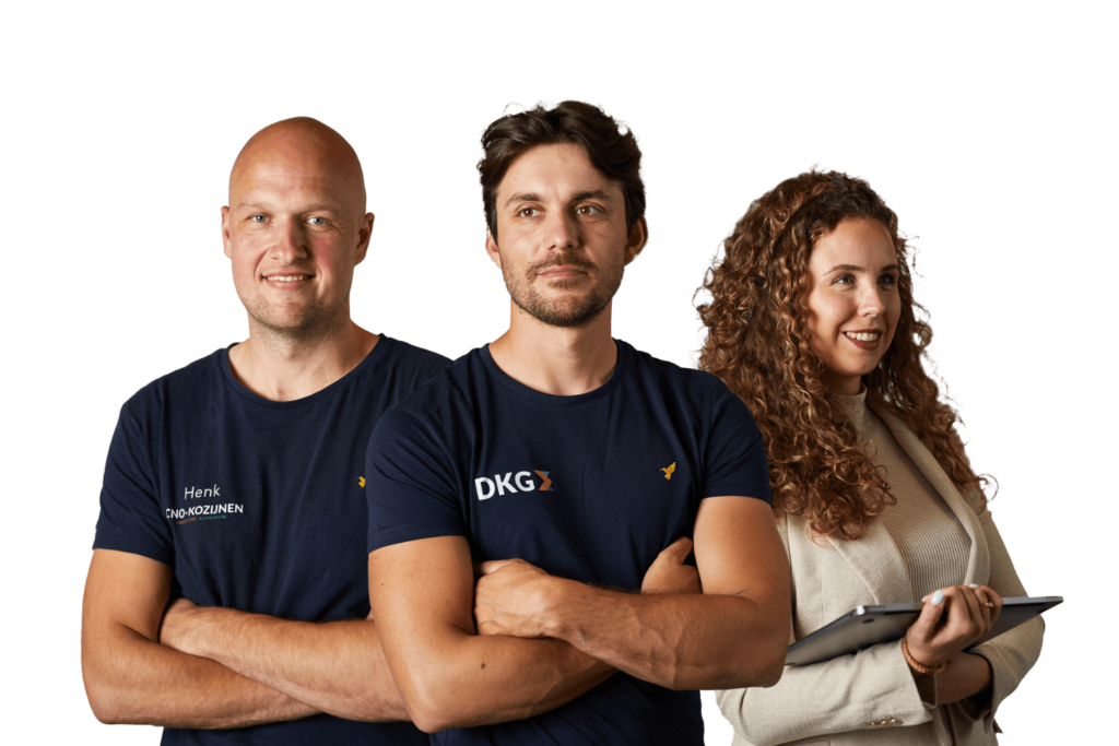 Het kunststof kozijn klantenservice team