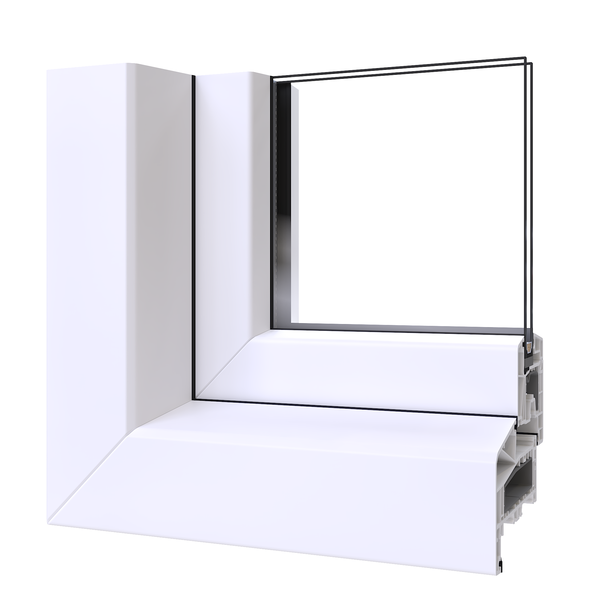 Profiel, Aluplast IDEAL 7000NL, Lasnaad_V-super