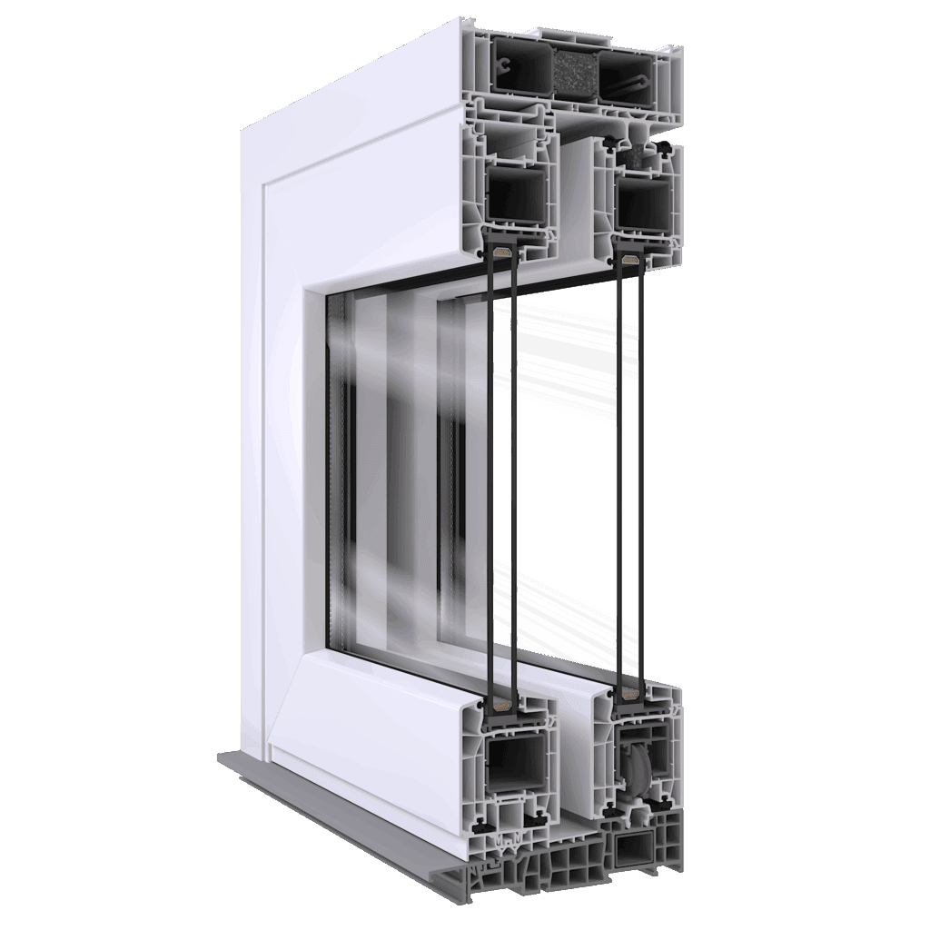 Aluplast HST85 profiel
