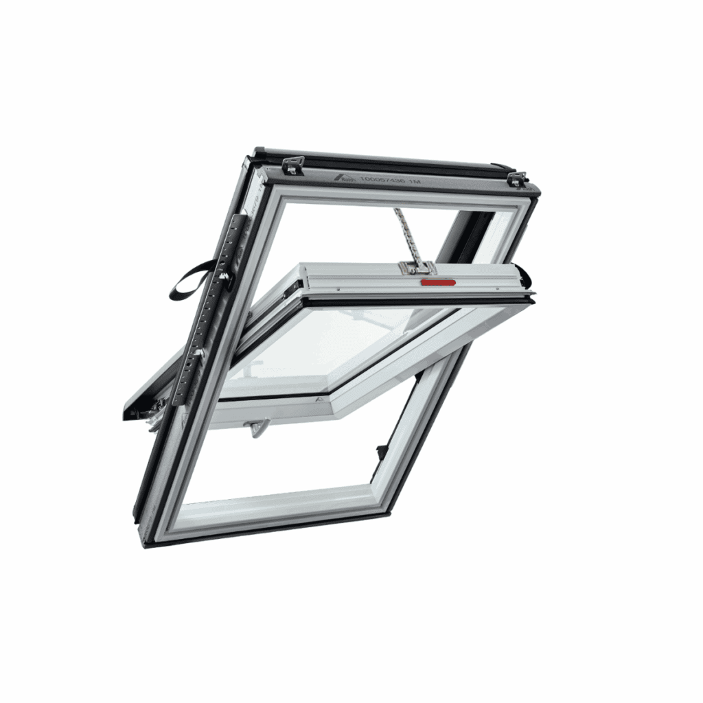 Kunststof tuimeldakraam Roto R6 tronic