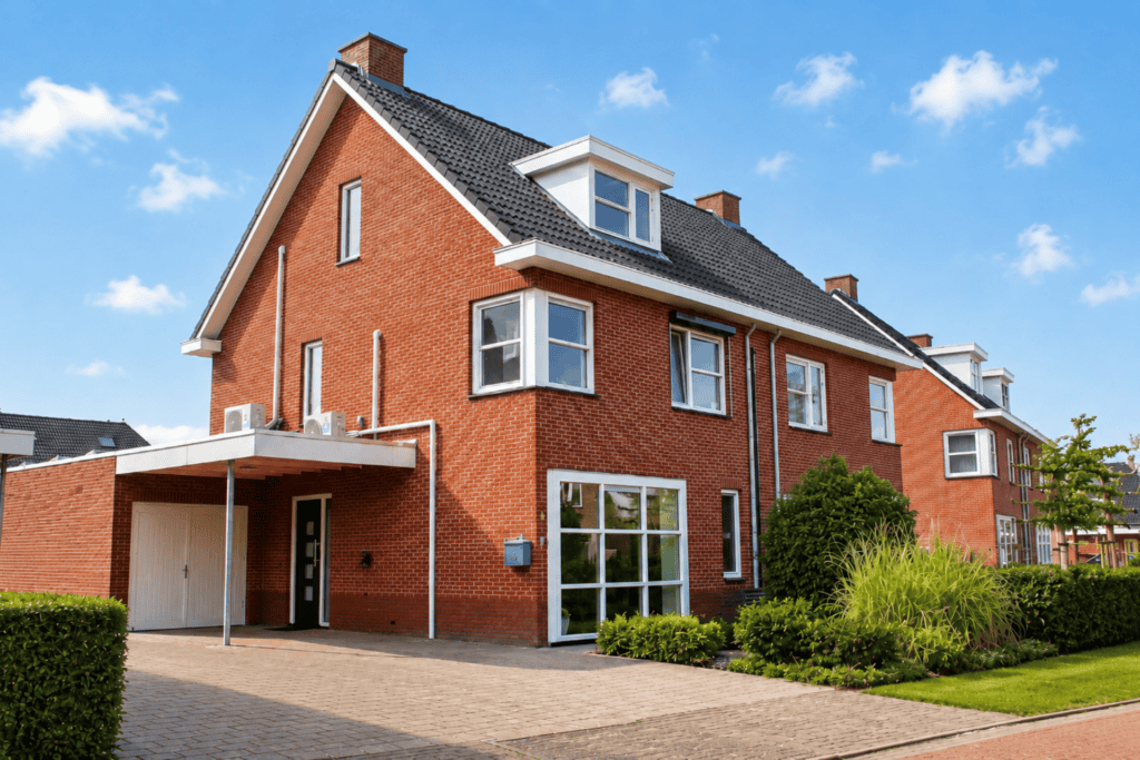 kunststof kozijnen complete woning in gieten